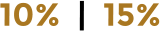 10%  |  15%